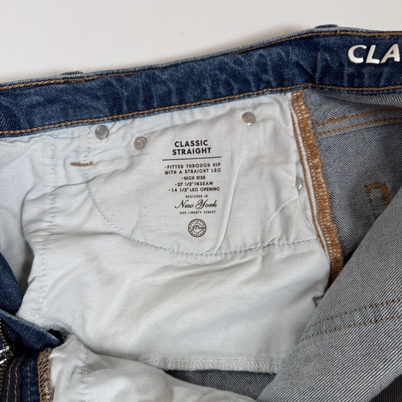 J.Crew High-Rise '90s Classic Straight Jean Women’s Size 30 - Picture 7 of 7